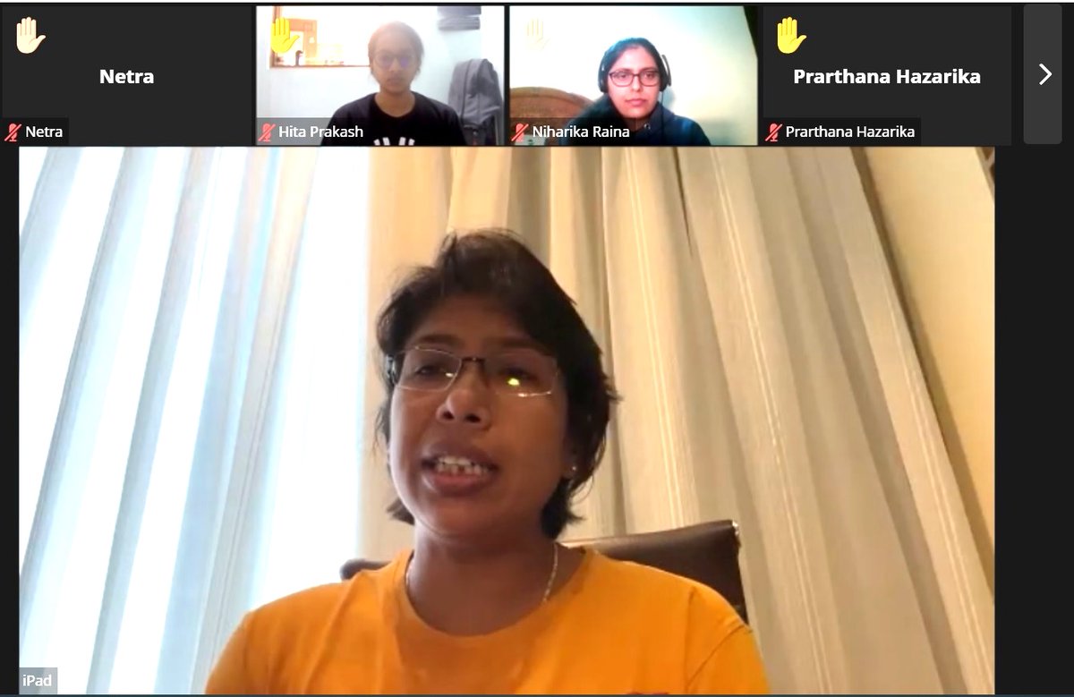 Women in News &amp; Sports - a fantastic training &amp; mentoring program by ABC International Development. Glad to see talented sports journalists from east &amp; north east 🇮🇳 sharing &amp; exchanging ideas &amp; experiences. <a href="/TazeenQureshy/">Tazeen Qureshy</a> <a href="/sumu08gmailcom/">Prarthana Hazarika</a> 
<a href="/AusCGChennai/">Aus Consulate Chennai</a> 
#sportsdiplomacy