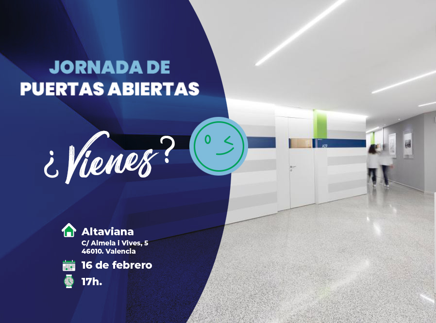 Altaviana's tweet photo. El 16 de febrero a las 17h haremos nuestra primera jornada del puertas abiertas del 2022! Esperando con ilusión y ganas al futuro de Altaviana.

Por protocolo COVID necesitamos que confirmes tu asistencia en el formulario de la web.

https://t.co/PckfJWEweY

#fp  #fpvalencia https://t.co/iGQTGTVU8y