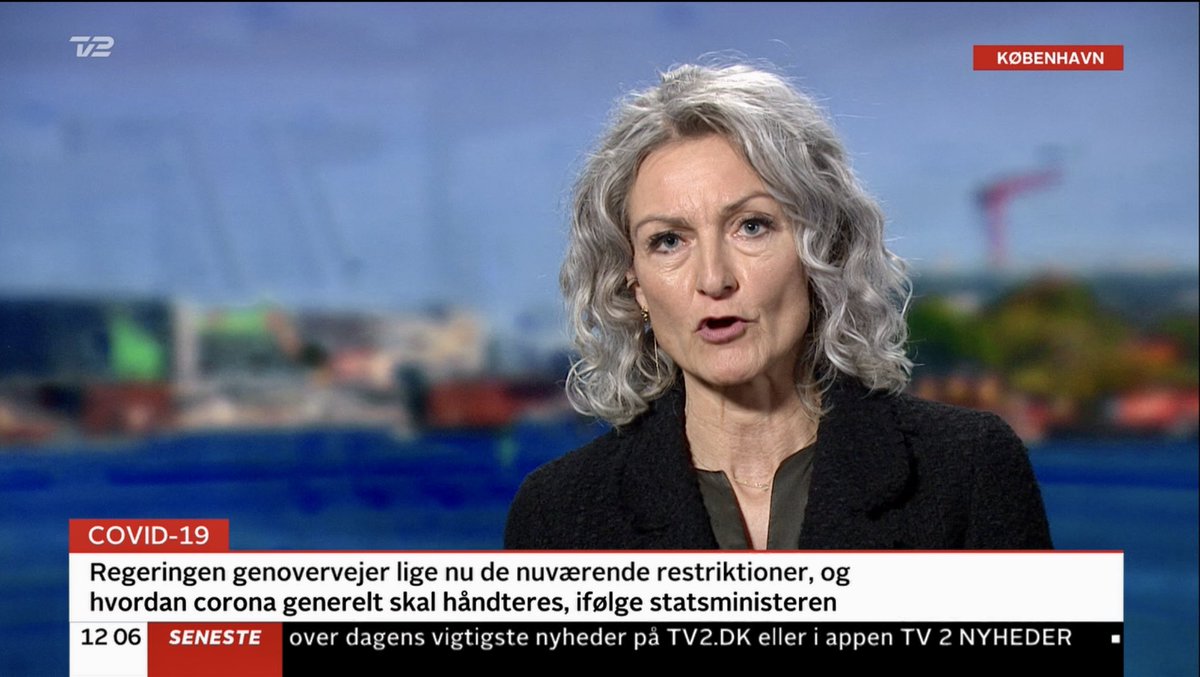 DanskIndustri's tweet photo. Positiv udmelding fra STM om coronahåndteringen. Vi skal lære at leve med sygdommen fremover og sikre at sundhedsvæsnet er rustet til at kunne håndtere det. 

Vi kan ikke have et samfund i konstant krisebevidsthed med truende nedlukninger, siger @HSoltoft til @tv2newsdk #dkpol https://t.co/biGanEu4IK