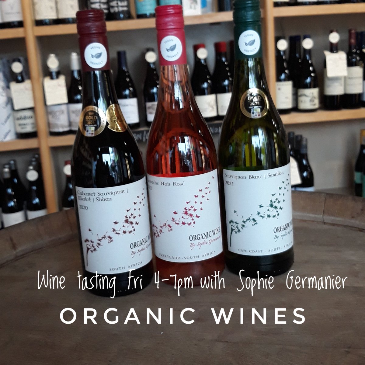 #winetasting Friday

#organicwine #sophiegermanier #vinopronto #capewines #vinoprontofinewines