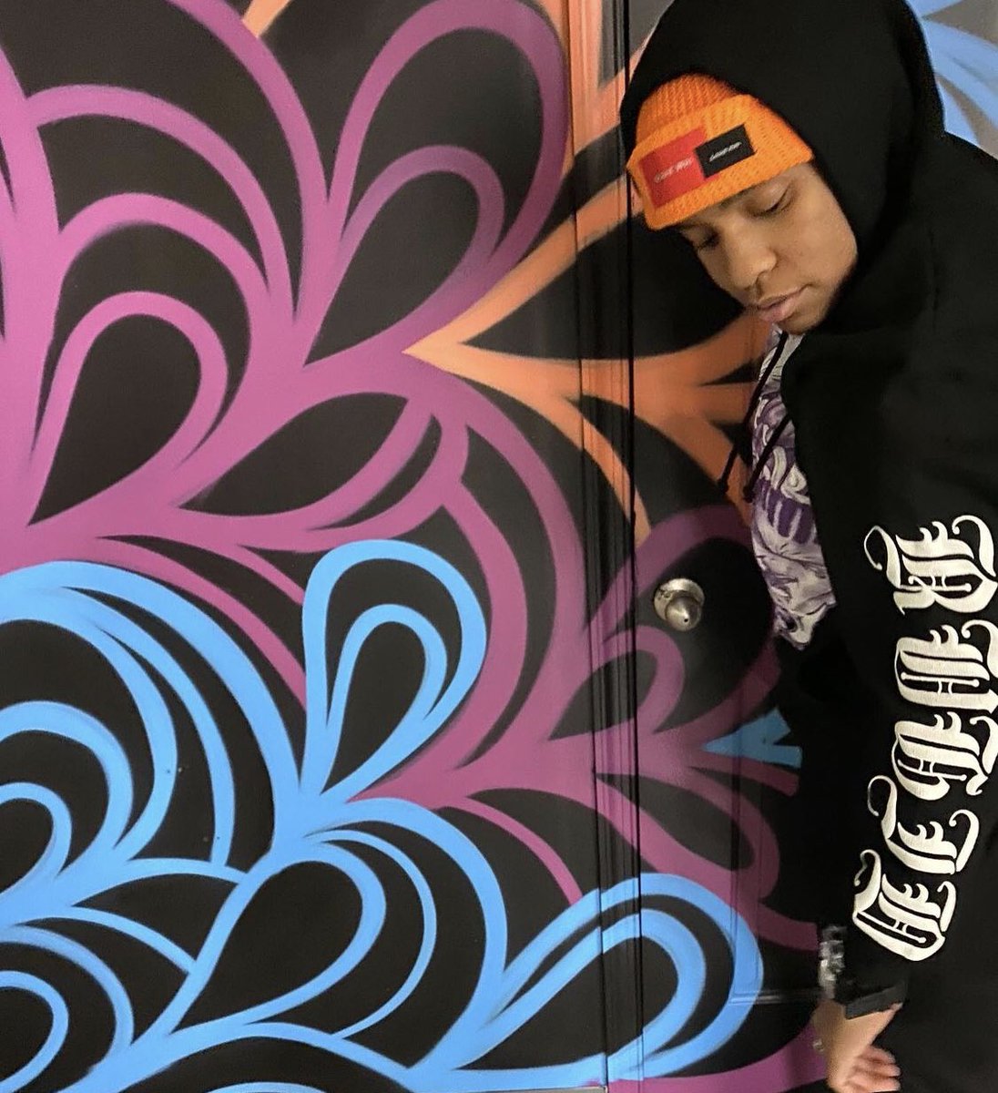 New Louie Wri <a href="/NationalHarbor/">National Harbor</a> <a href="/pgahcarts/">PG Arts & Humanities</a> Artsination 2022 #lwart #spreadlove #LouieWri #art #fashion #dcmurals #mdmurals