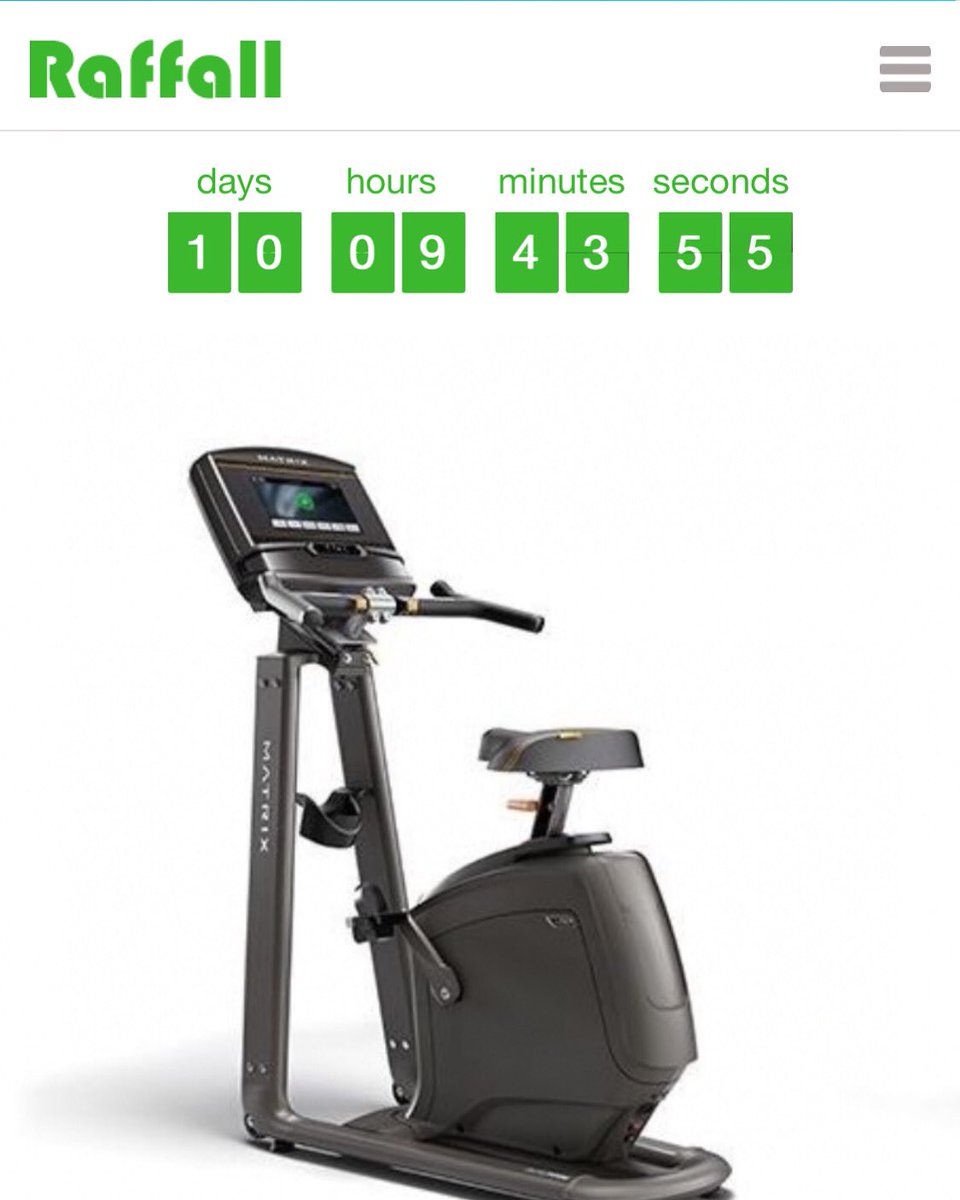 You can still win a prize and help support #kingstonhospital #kingstonuniversity click here to register your details hospitalhttps://raffall.com/266592/enter-raffle-to-win-matrix-bike-and-other-prizes-hosted-by-laurie-todd-foundation