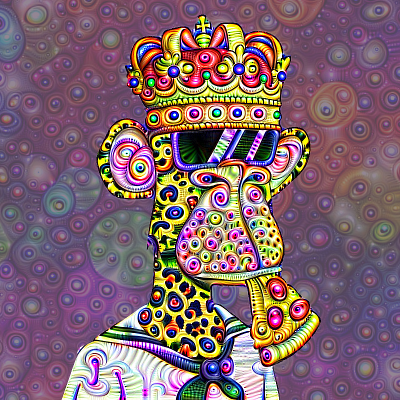 📢New #NFTGiveaway for
🐵SOLdreams ⨳ BAYC🐵! 🚀

To win this psychedelic #6 (of only 10):
1⃣ Follow &amp; retweet
2⃣ help to make SOLdreams better known:
Tag famous NFTs person or # group

Random winner after 72h 🎁

#SolanaNFT #BAYC #BoredApeYachtClub #NFTdrop $sol #MAYC #Solana