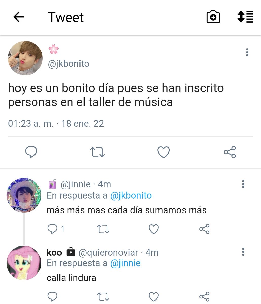 jungkookbambii's tweet photo. un au taekook.....

taehyung es un chico que odia el amor ya que a sido causante de sus inseguridades gracias a sus ex que pasaría cuando entrara al taller de música de su colegio conoceria un chico lindo llamado jungkook que nunca a tenido pareja,que pasara entre esos dos? https://t.co/QLWwQkUHlY