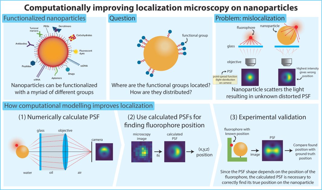 SuperCol_ITN's tweet photo. Starting today, we will introduce the projects of all our ESRs, first up: Teun at @DTUTweet!

@TeunHuijben works on computational methods to improve localization microscopy on nanoparticles, check out his summary figure below 🔬

#staytunedformore https://t.co/wWC1qDO0cv