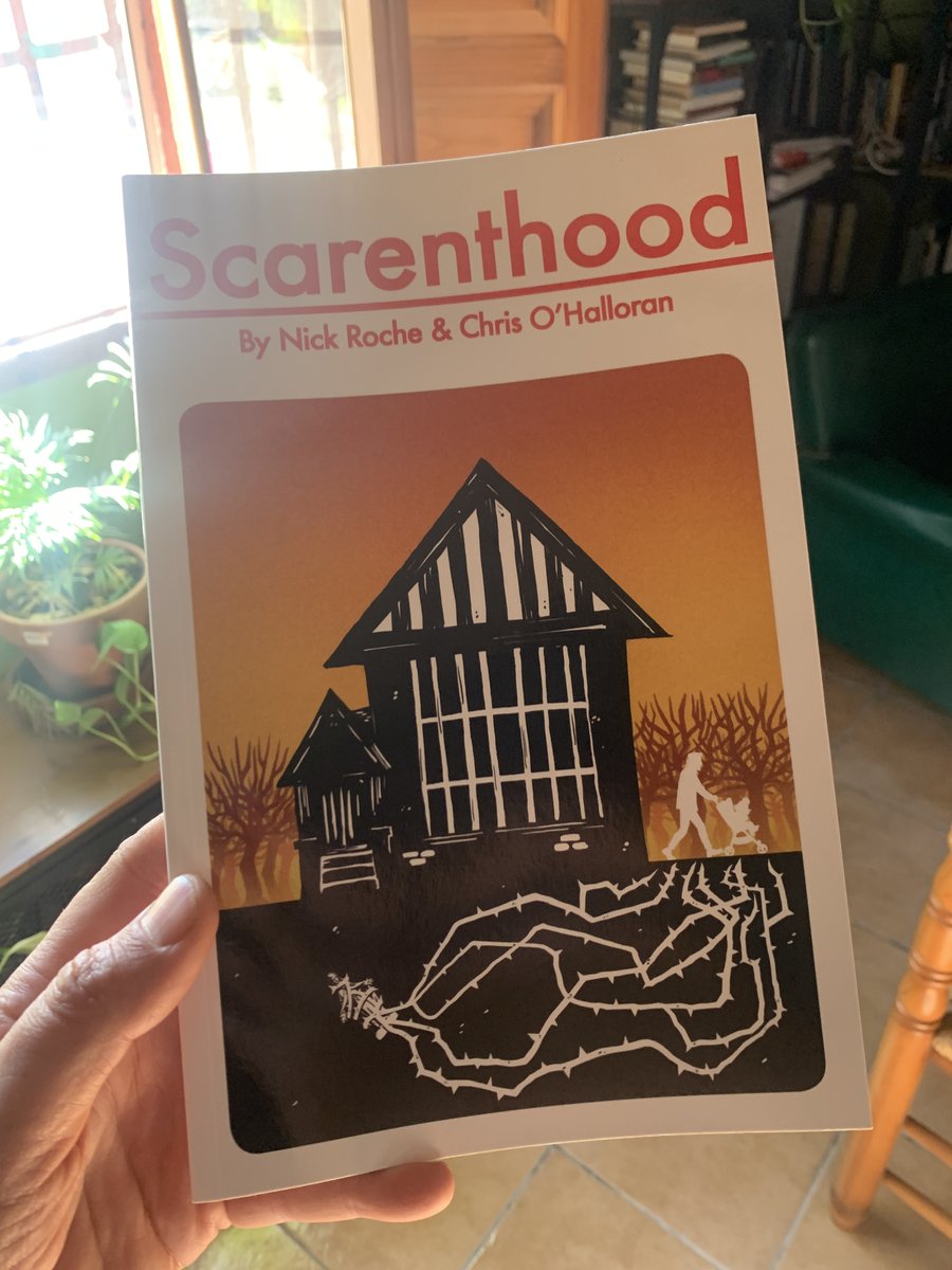 Buy Scarenthood by <a href="/NickRoche/">Nick Roche</a> ,it is perfect in tone, pacing, and economy. Funny AND creepy. Brilliant work Nick. Go get it! #makecomics #irish