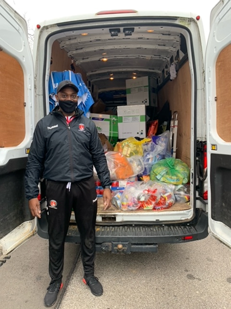 The prisoners and staff at HMP Belmarsh continue to donate to the local community through @CAFCTrust We had another collection last week with over 250 items of food and over £300 donated by prisoners