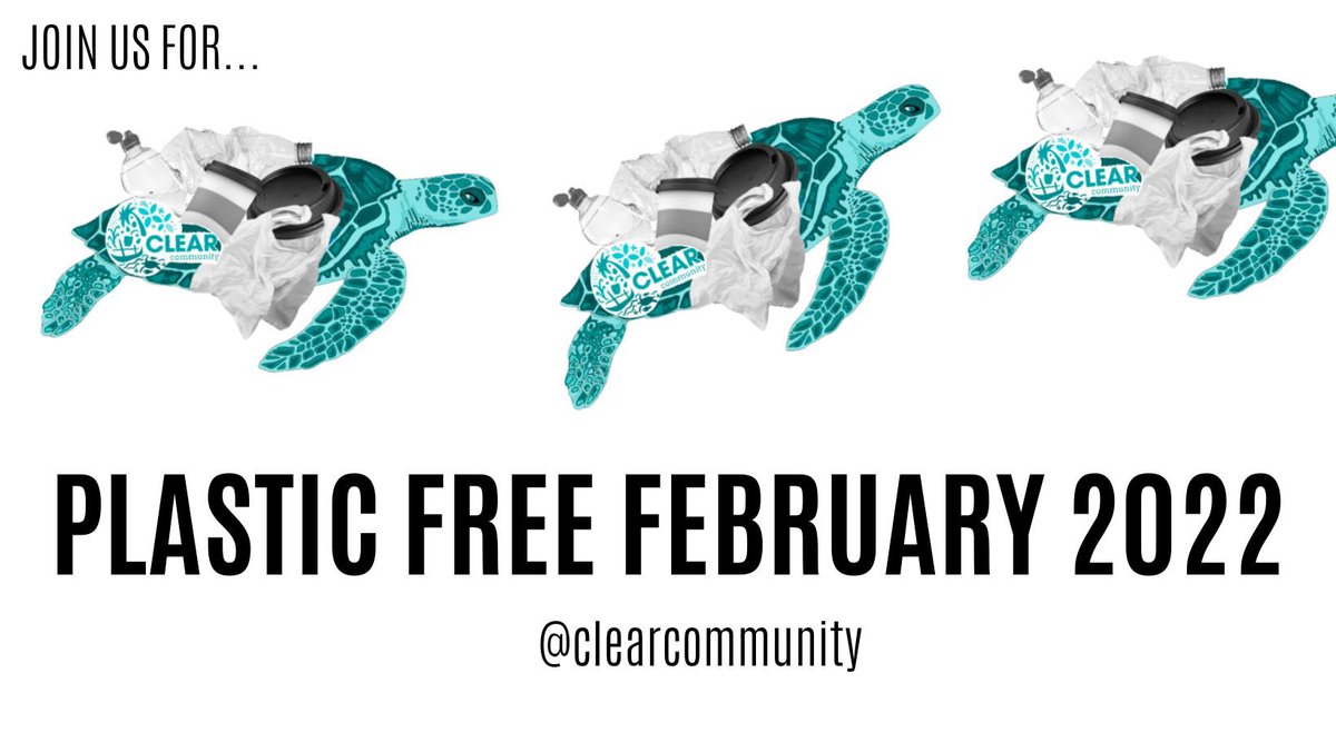 clear_community's tweet photo. Still time for a ‘new year, new me’…

Why not try a #PlasticFreeFebruary?

Everyone can make a difference - please share!

https://t.co/D7D778XiY0 https://t.co/S9k7sw1ZPG