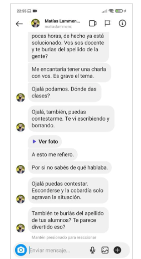 Winston_Dunhill's tweet photo. Uno de los estafados por el PreViaje denunció que el ministro y emisor de cheques sin fondos Matías Lammens lo increpó por chat. También llamó al titular del sindicato donde está afiliado el denunciante. Contó que se enojó por el hashtagh: #Lammenstable, lo hacemos TT? https://t.co/doYMuSGnj9