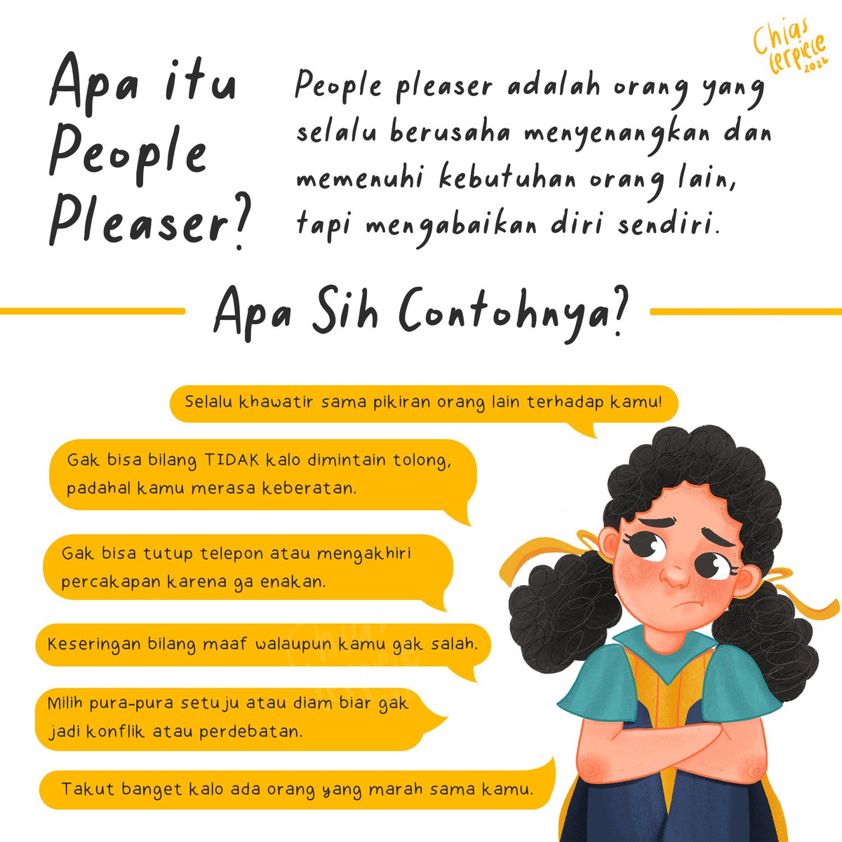 chiasterpiece's tweet photo. Heyy people pleaser, come on.. yuk bisa lebih care sama diri kamu ❤️ https://t.co/ONzMwjkUDe