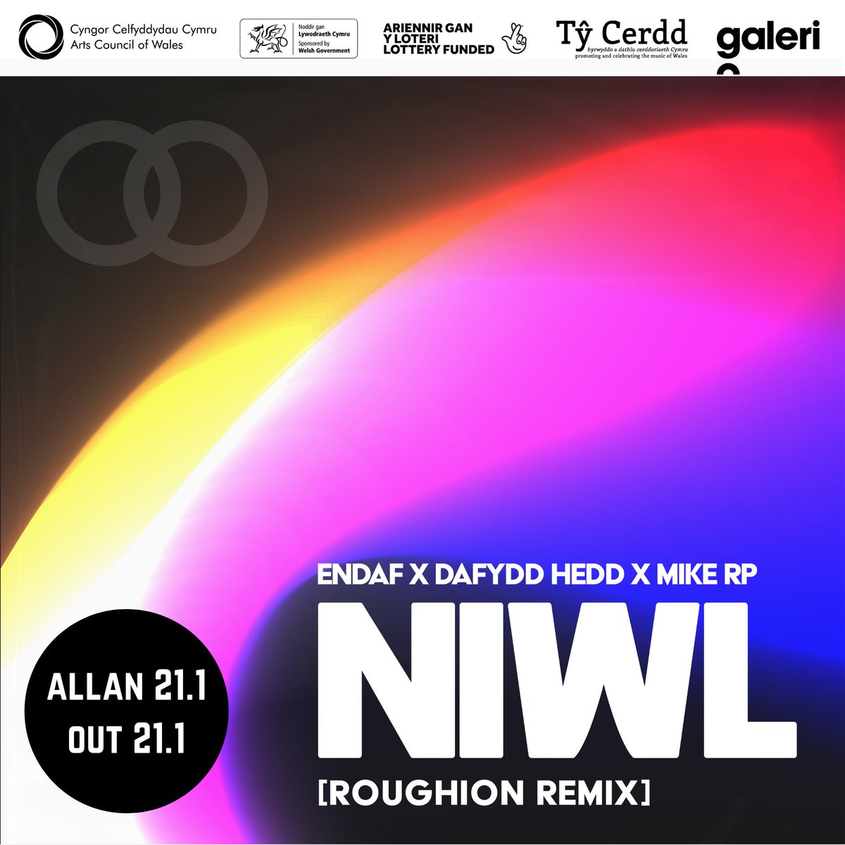 💥Mae remics <a href="/Roughion/">Roughion</a> o 'Niwl' gan <a href="/EndafMusic/">Endaf</a> @DafyddHedd a Mike RP allan 21.1 ar High Grade Grooves!

💥<a href="/Roughion/">Roughion</a>'s remix of 'Niwl' by <a href="/EndafMusic/">Endaf</a> @DafyddHedd and Mike RP is out 21.1 on High Grade Grooves!