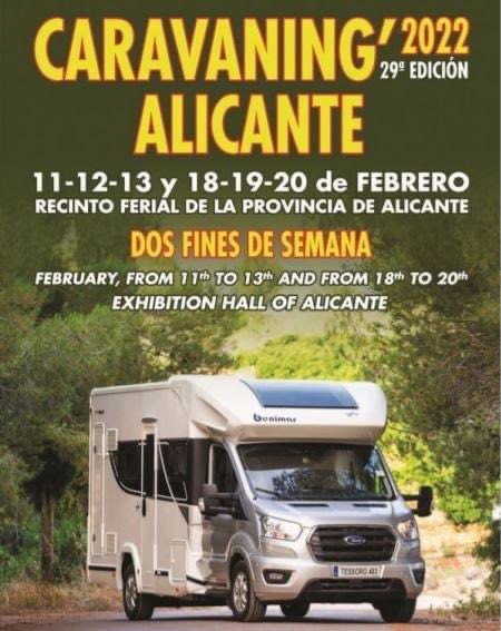 caravanascruz's tweet photo. ¿Estáis preparados?

¡Llega la 29º edición del Certamen Caravaning Alicante 2022!

▪️+40 expositores
▪️28.000 m2
▪️+350 vehículos

🗓11-13 y 18-20 de febrero

@IFA_Feria https://t.co/VOIKizXdfV