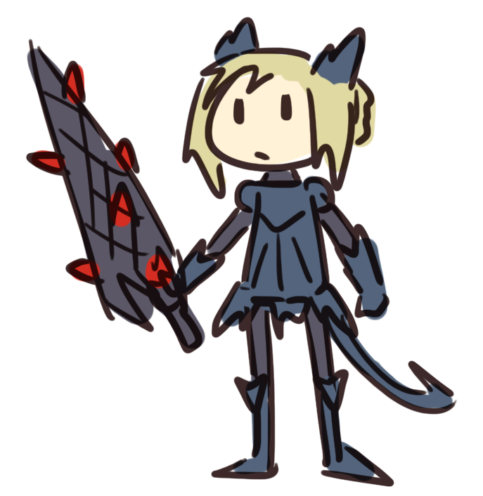 dailyarturia's tweet photo. really funny still how they released lancer alter before normal lancer and then just didn't elaborate on anything about her ever https://t.co/xFyzw2CJTF