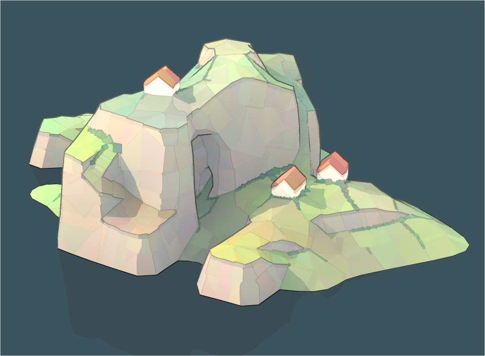 OskSta's tweet image. The beginnings of hedgerows. Nice to get some smaller scale detail in there. Also obviously a very contextual way of making the tiles more readable.

I really need some better beaches though. It looks weird when they just trail off like that.