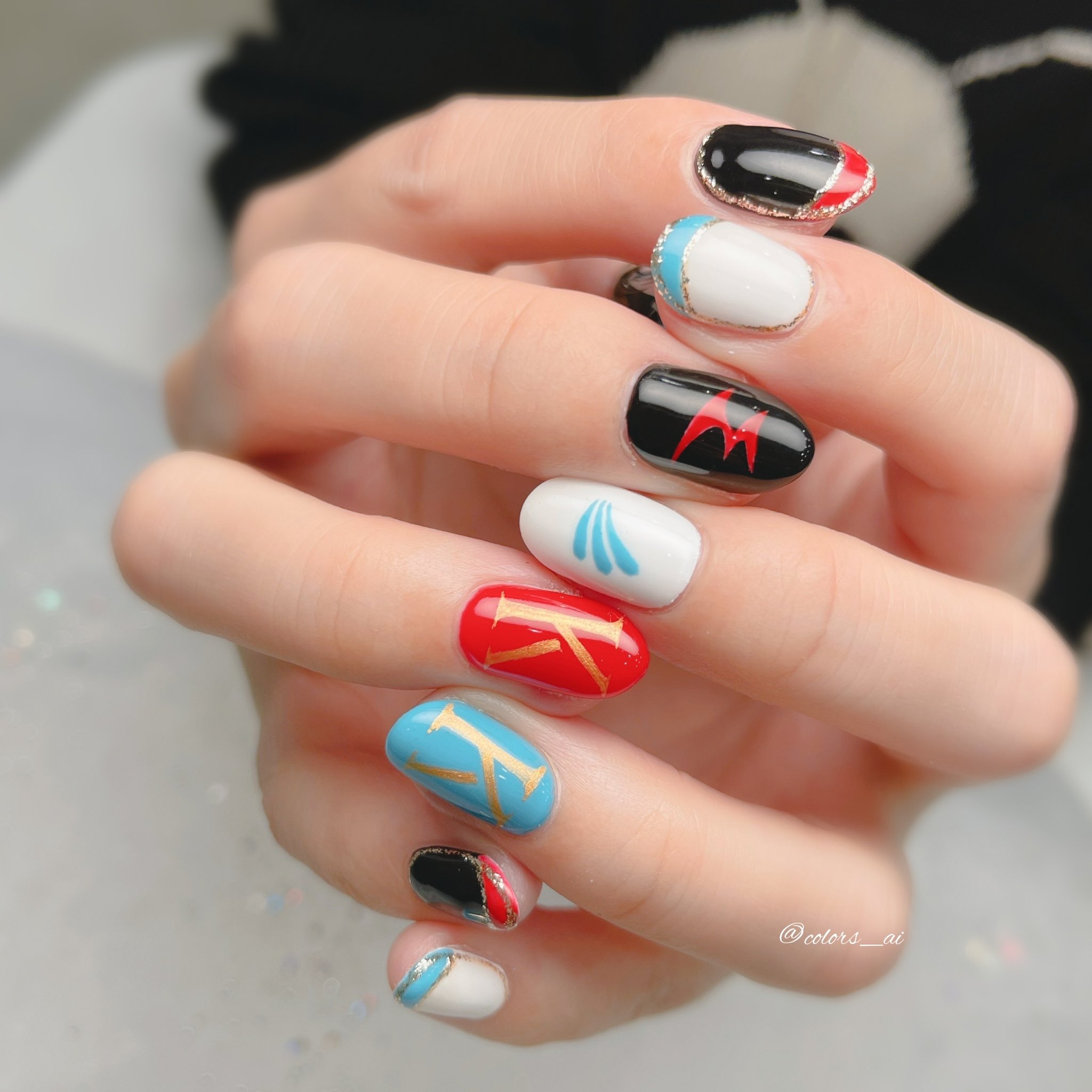 くずはかなえ痛ネイルオーダー くずはかなえ痛ネイルオーダー にじさんじ「お客様オーダー、に