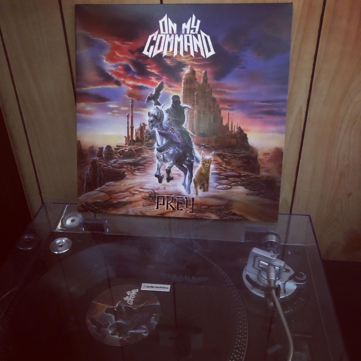 onmycommand_au's tweet photo. "Prey" is now available on Vinyl. Head to https://t.co/o8UWz0dF96 to purchase. 

Limited to 150 copies worldwide! https://t.co/4Pwv5FizvF