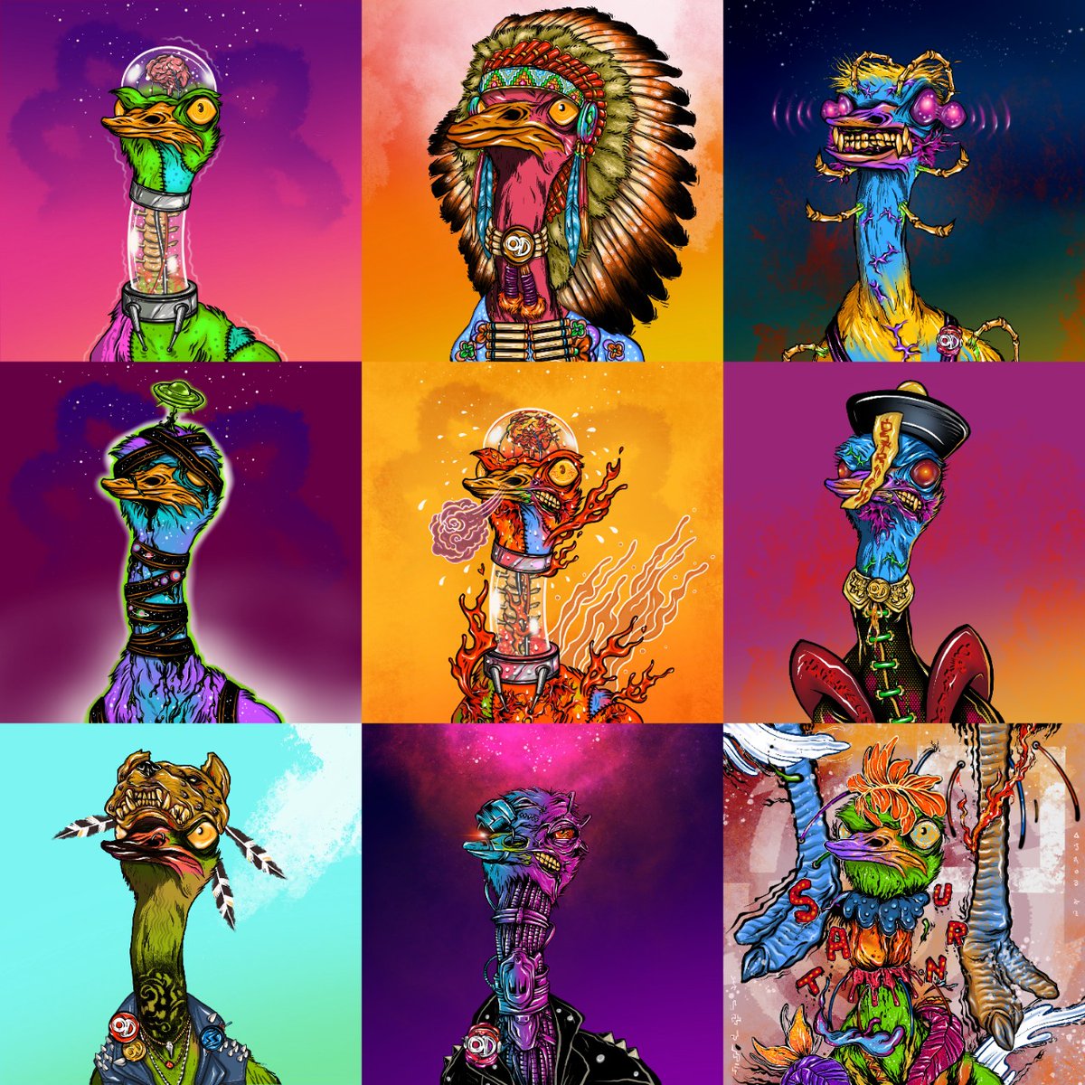 OstrichDistrict's tweet photo. 🥳Congrats! You made it to #OstrichDistrich 🥳

Help ostriches to get new home Adopt them at 👇👇

🌐 https://t.co/8mPQXcpyCV

➡️ Price starts from ETH 0,01 ⬅️

We promised they're awesome 😎😎
#NFTarts #NFTartists #opensea #OpenSeaNFT #NFTCommunity #nftcollectors #NFTcollection https://t.co/oOHwZinxek
