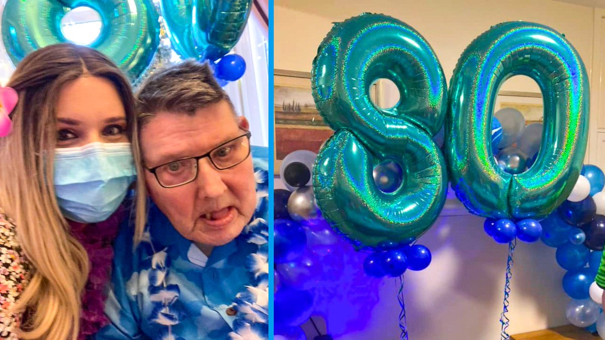 LisaReyn1978's tweet photo. A huge happy 80th birthday to Jim! 

Jim, who lives at our residential service in #StokeOnTrent, had an amazing day with lots of presents and a fab beach-themed party! 

A huge thank you to our team – who helped make Jim’s day special! 

#ProudToSupport https://t.co/ZJvqH24tO7