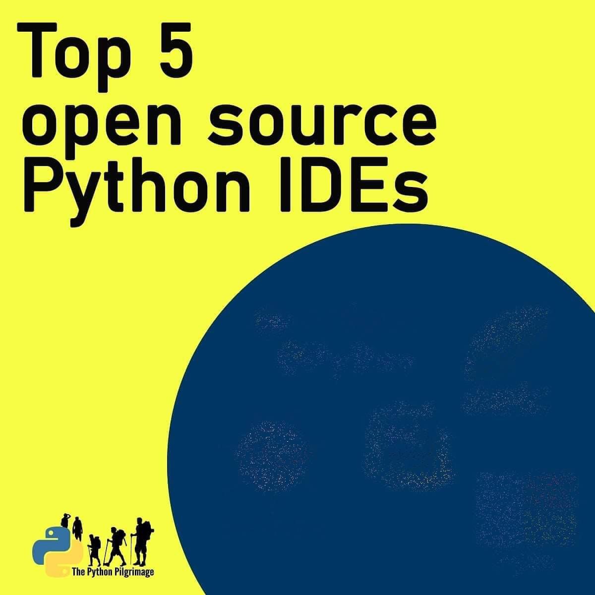 ThePyPilgrimage's tweet image. Can you guess the 5 open source Python IDE in the picture?
Comment your answer! 
#python #pythonprogramming #pythonpilgrimage #pythonlearning #learnpython #PythonIDE #OPEN #source #opensource