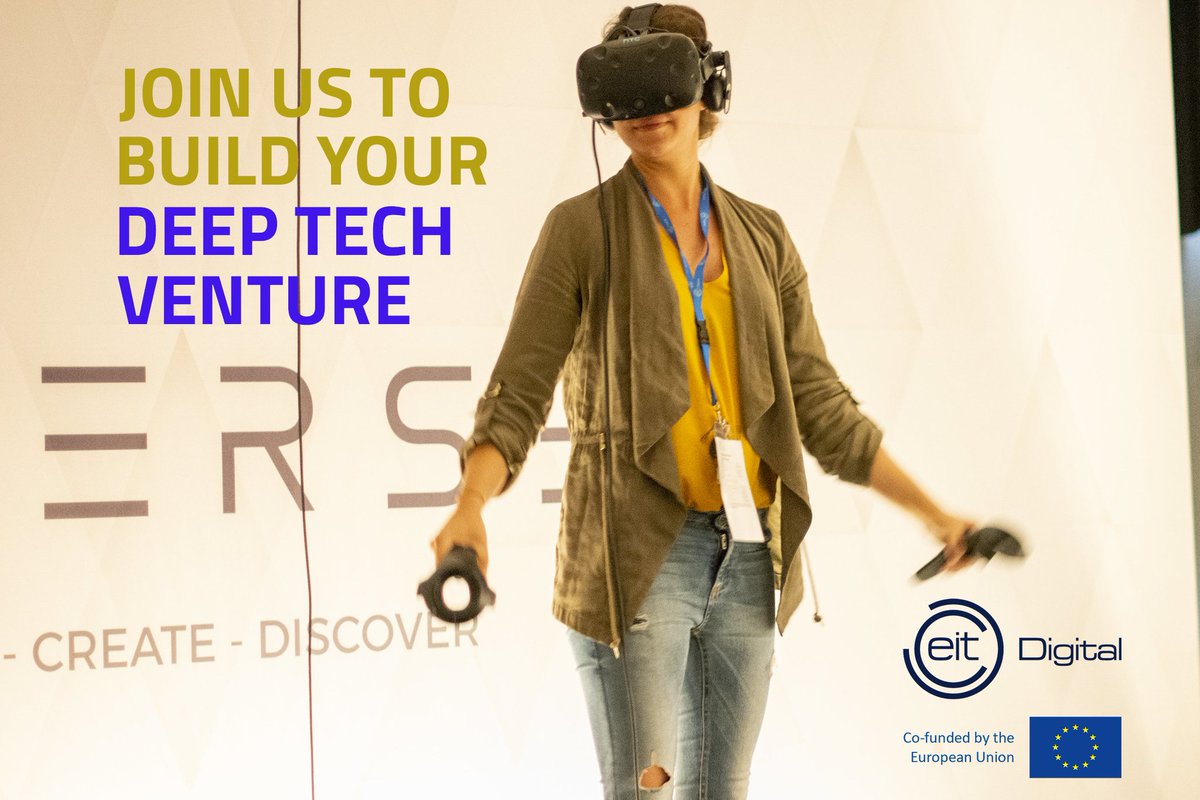 Throughout 2022, join the EIT Digital Innovation Factory 
to build your deep tech venture with top European partners! 
Learn more and apply to the first cut-off by March 1! okt.to/nhEGCU #eitdigital #InnovationFactory2022 #startups #DeepTech