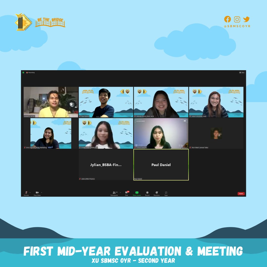 sbmscoyr's tweet photo. [LOOK]

That’s a wrap for the XU SBMSC Office of the Year Representatives First Mid-Year Evaluation &amp; Meeting for the Second Year last Monday, January 17, 2022. https://t.co/irjXa0F6Mm