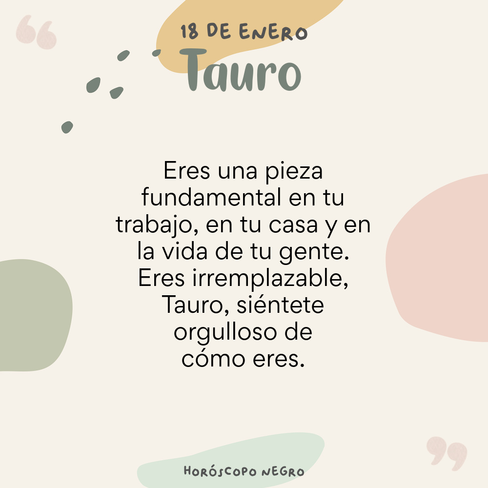 ✨♉✨ #tauro #horoscoponegro