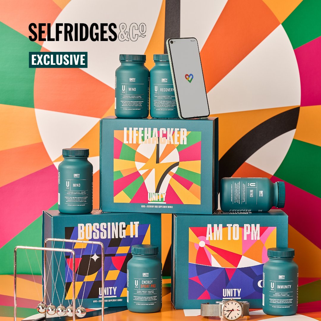 unityperform's tweet image. Make 2022 the year of you with new U ULTRA supplement bundles.

Available exclusively @selfridges each bundle comprises clinically-proven, targeted nutrition to help you reach your goals.

Hit the link to learn more.

selfridges.com/GB/en/cat/unit…
