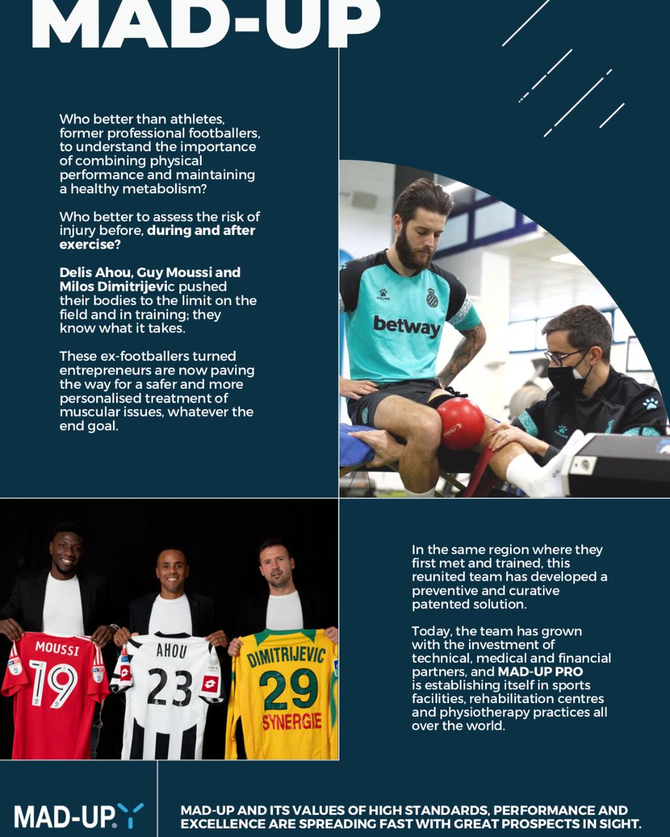 FMPA_Official's tweet photo. Today, the team has grown with the investment of technical, medical &amp; financial partners, &amp; MAD-UP PRO is establishing itself in sports facilities, rehabilitation centres &amp; physiotherapy practices all over the world. https://t.co/2XiN67dmGa

@MADUP_Training 
#bfrtraining #MAD-UP https://t.co/U5TiOunvpG