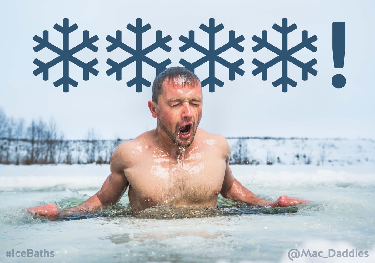 Mac_Daddies's tweet image. ****! 

Advertise #IceBaths @OneMinuteBriefs