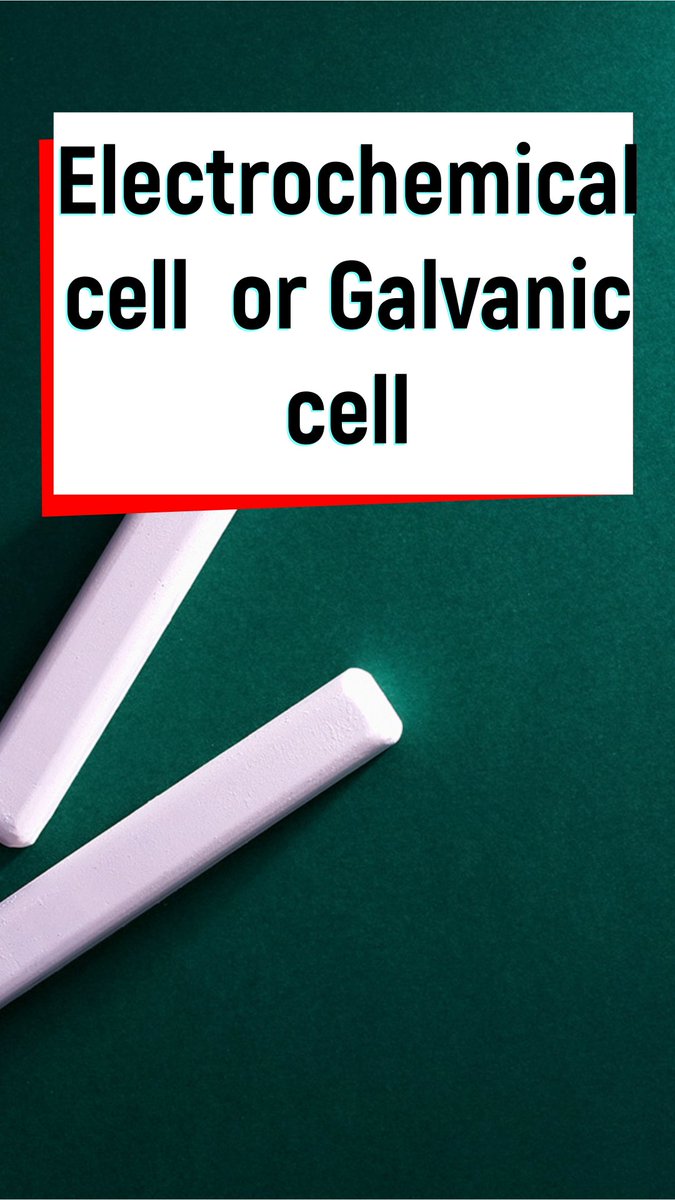 Satyamnigamkvs's tweet photo. Electrochemical cell or Galvanic cell or Volatic Cell
#electrochemistry #electrochemical #CELL #class12 #chemistry #shorts
@KVS_HQ @DeputyKvs @DrCBPVerma1 @kvshivgarh @kvgomtinagar @kviitkanpur @KvsMumbai 

https://t.co/V0fXjRYml1 https://t.co/cqM2w0tQx9