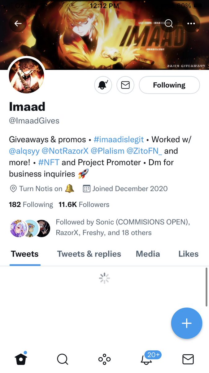khaos_225's tweet photo. @ImaadGives @King_XDarko Done ✅ https://t.co/3JAwdJEmEC