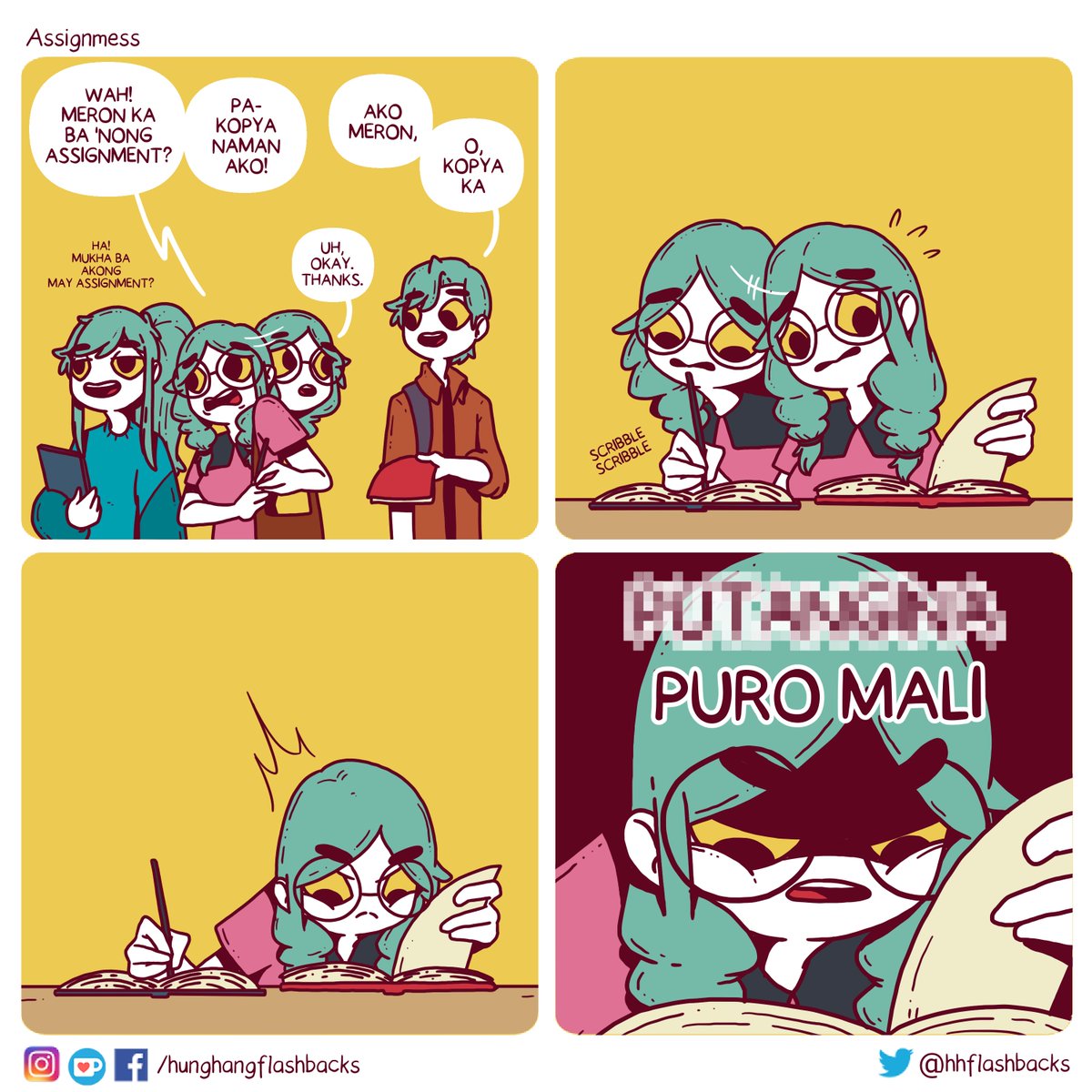 HHFlashbacks's tweet image. 'Wag na lang, 'di na lang ako magpapasa.