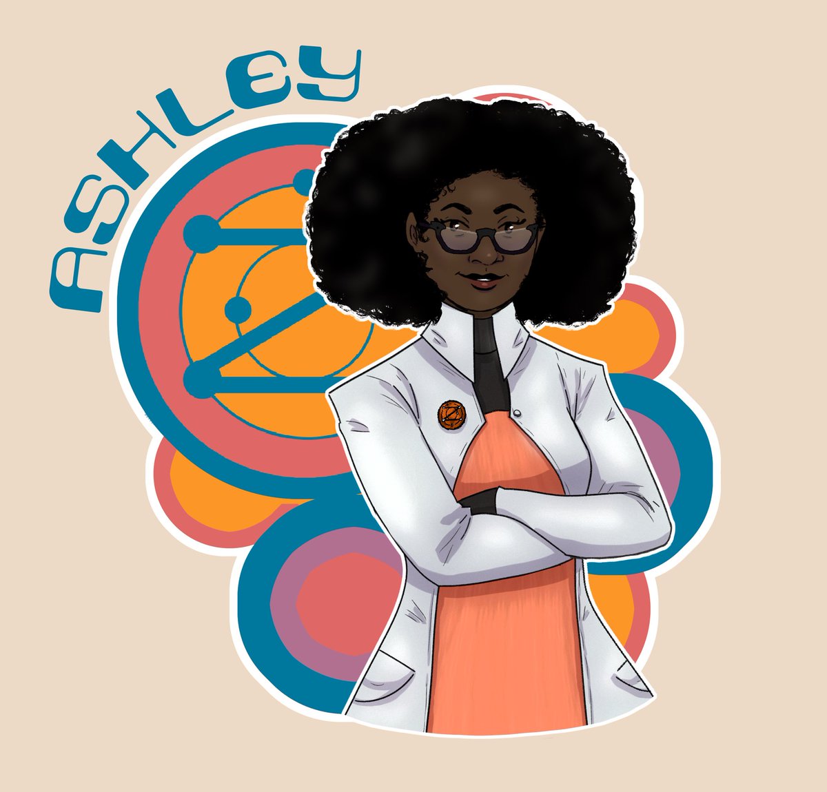 Astrodreamer_'s tweet photo. Meet Ashley, Dr Zimmerman’s young protégé and assistant.
Ashley is a human character trapped inside Zimmerman's experiment. Her best friend is a robot called ISLA. 
She is a methodical and geeky young woman.
#indiedev #IndieGameDev #indiegamedeveloper #indiegame #gamedev #UE4 https://t.co/JJRsXJNHq1
