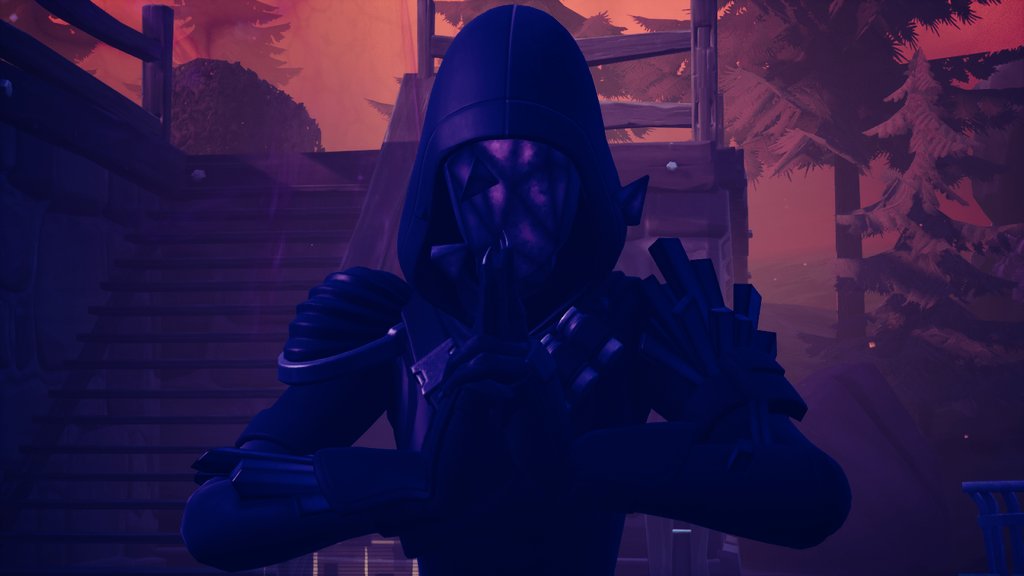 OfficalSkyline's tweet photo. Cube Assassin 💜🖤💜
#Fortnite #fortography 
#FortniteArt #CubeAssassin https://t.co/Sck7pdjwJH