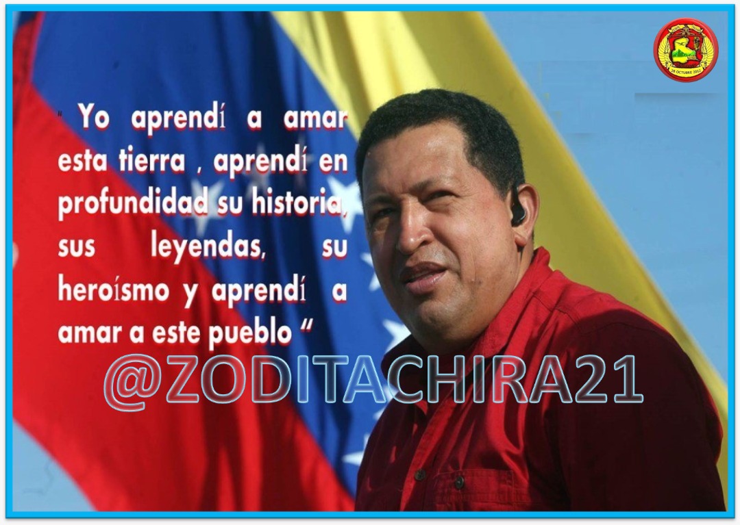 #18Ene|| #BuenosDíasATodos les deseamos un excelente #martes, esta mañana compartimos con ustedes 📢🇻🇪 Pensamiento del Comandante Supremo Hugo Rafael Chávez Frías: ✍️
#SomosConstructoresDePatria