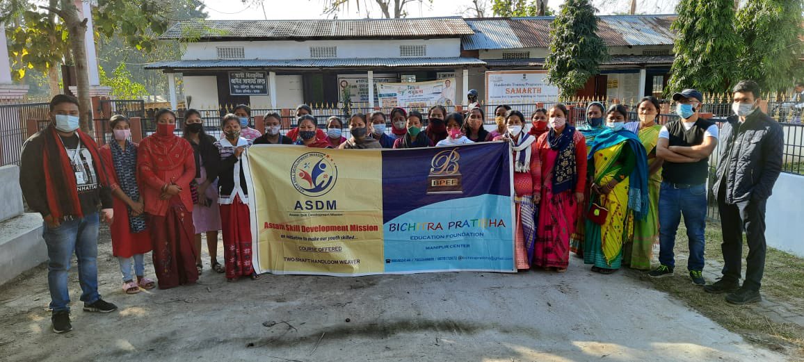 GrowPvt's tweet photo. Textile SSC ASDM Assessment conducted under Handloom Sector Morigoan , Assam for the job Role : Two Shaft Handloom weaver By Growwell on 17-1-22 @TextileSSC @MSDESkillIndia @NCVETIndia https://t.co/g3qxnYg9yw