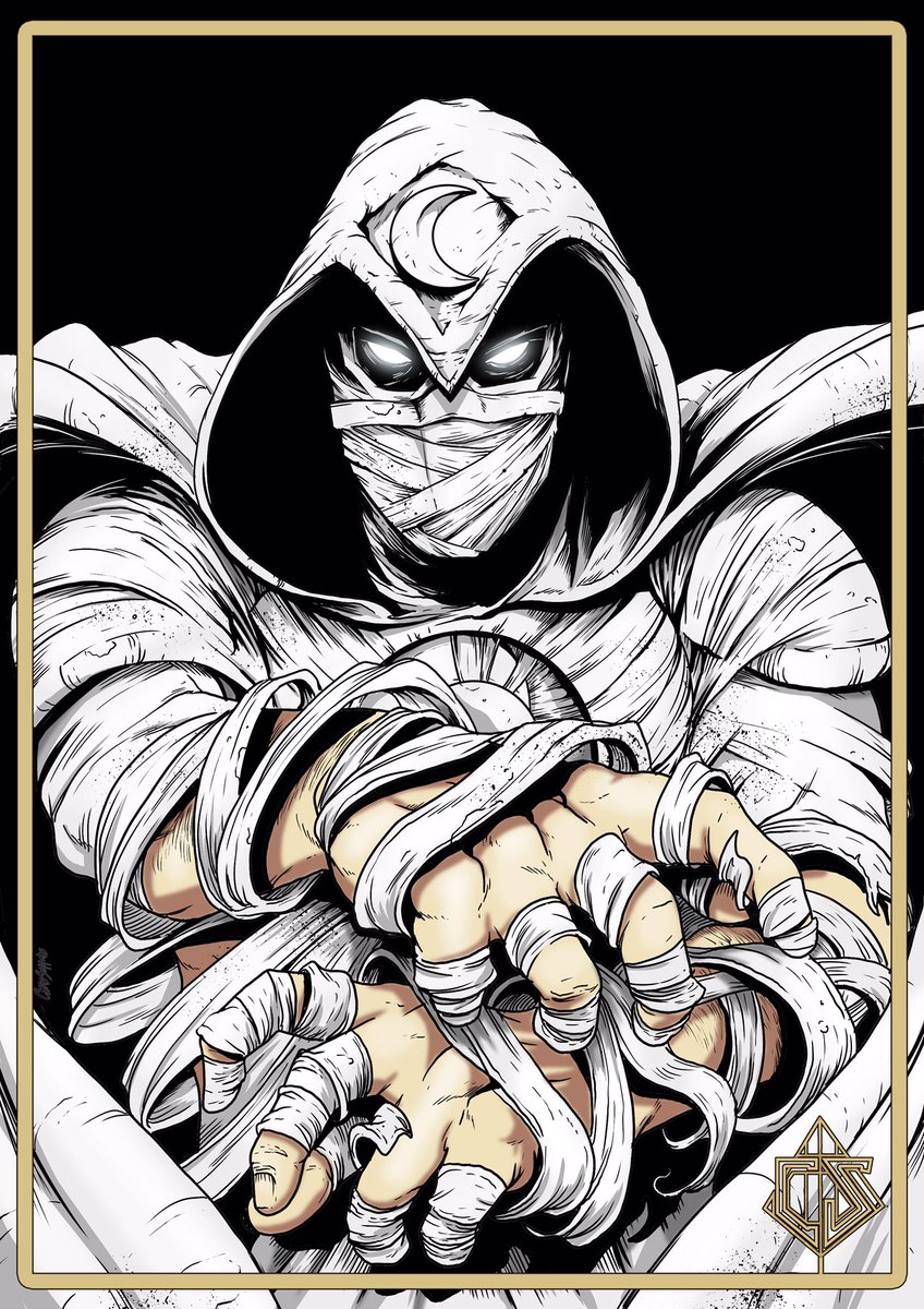 Chrissimmonds14's tweet photo. Ok so I wasn’t sure about the new #moonknight costume but after the new trailer I’m digging it- worked this up this morning! Roll on March 30th!
#MoonKnight #MoonKnightTrailer #Marvel Studios #Marvel #illustration #art #fanart #ComicArt #DisneyPlus https://t.co/1qUTuKF3mx