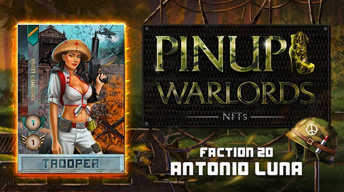 pinupwarlords's tweet photo. Faction 20 uniform is inspired by the army of Antonio Luna , a Filipino army general who fought for Philippines independance.
 #Pinupwarlords #indiedev #indiegame #madewithunity #NFTs #PlayToEarn   #WAXP 😍🚀 https://t.co/j1Skb9kVJY