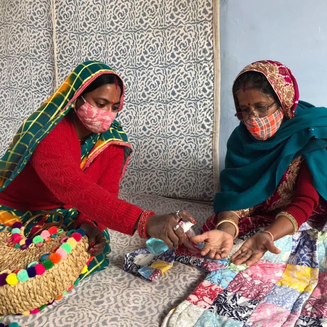 PDKF_Jaipur's tweet photo. With many nations declaring the Covid-19 an endemic instead of a pandemic, at #PDKF we are learning to live and work with it as well.
To ensure that #PDKFLivelihoods do not suffer due to #Covid19 we are taking every measure to ensure that we #StaySafe and #KeepOthersSafe https://t.co/fJhSIJ6Nny