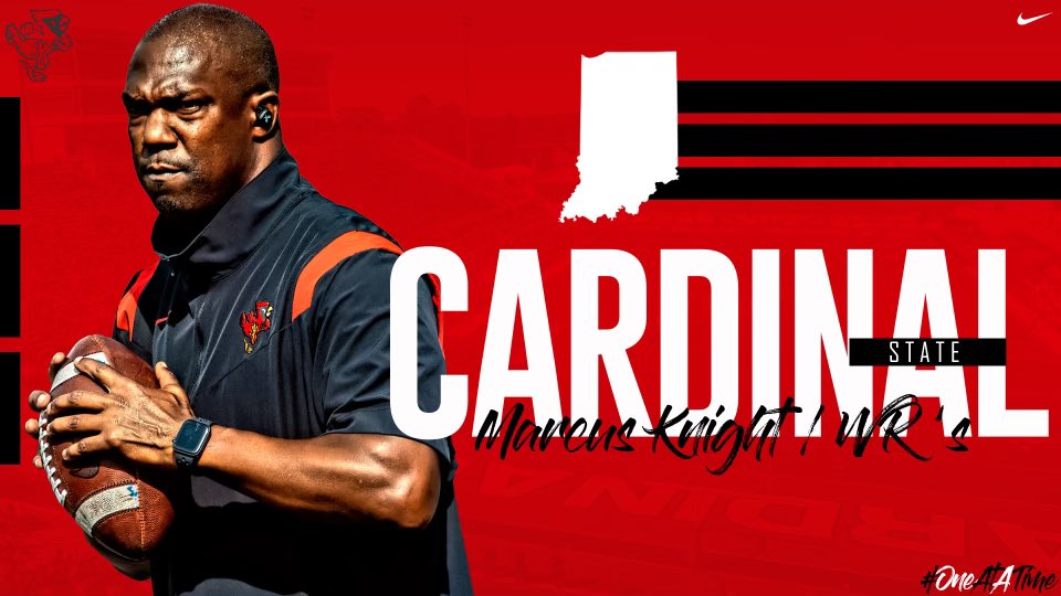 maknight3's tweet photo. #CARDINALSTATEWEEK On the road Again with a different focus and intent! Recruiting the next “TrueCardinals” in the Hoosier State! #1AAT https://t.co/9fRqBhWQGc