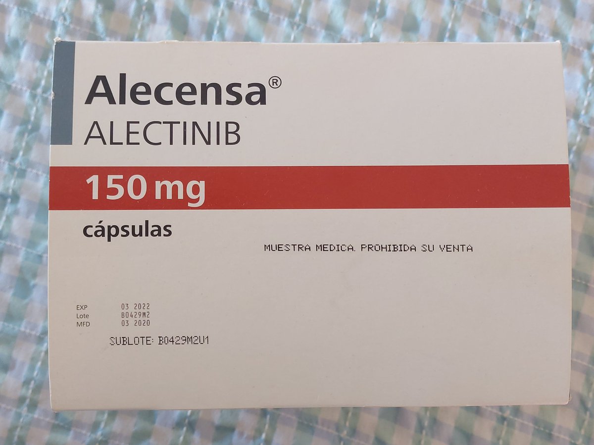 Favor AYUDA! S.O.S.
Estoy en grave problema.  Aduana tiene retraso en la liberación de mi quimioterapia, esta se me acabará el domingo.
Busco donante de ALECTINIB 
(ALECENSA)
Me pueden ayudar a difundir?
Yo vivo gracias a este medicamento⚠️
#alectinib
#alecensa
#Cancer