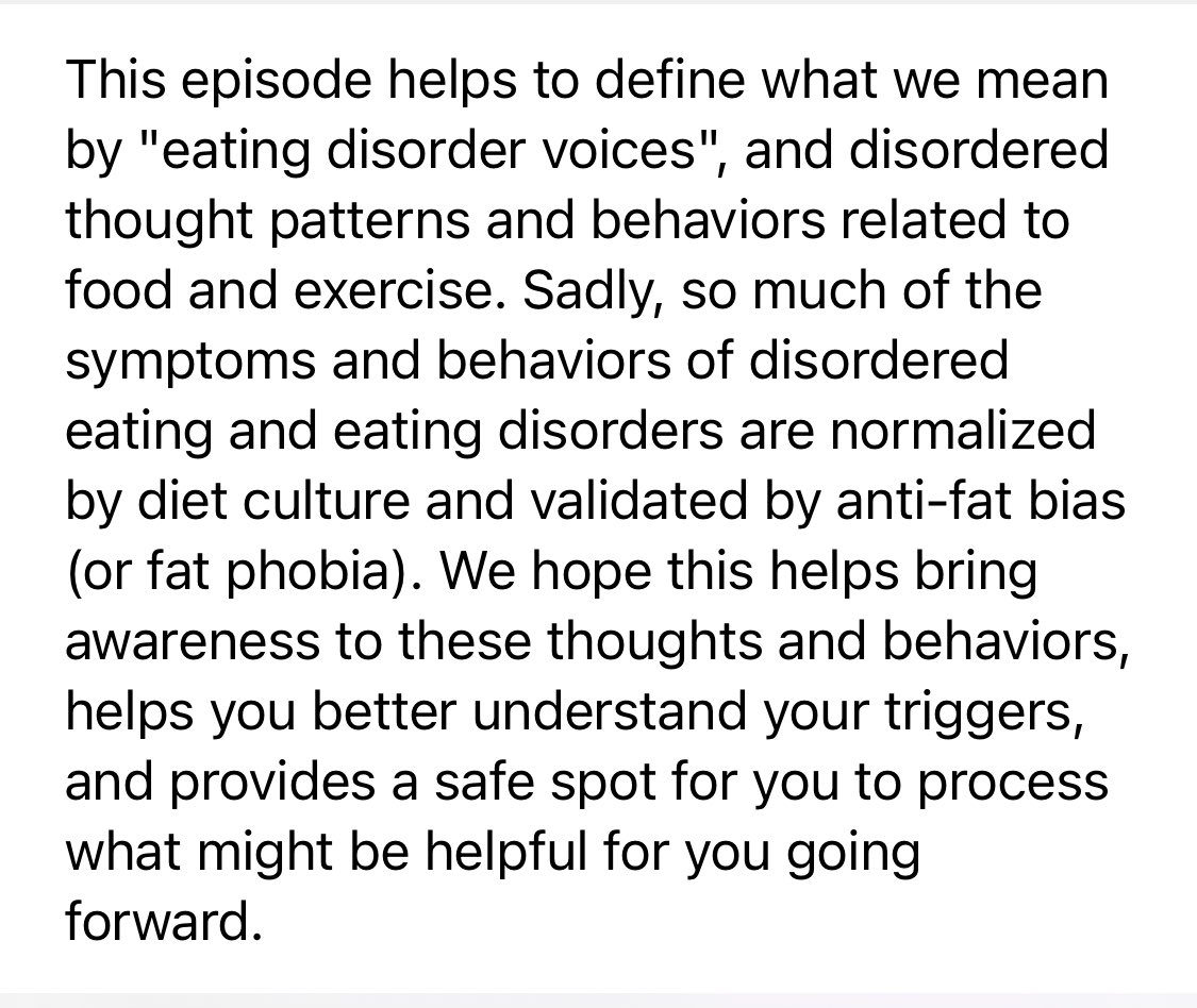 New <a href="/lane9project/">Lane 9 Project</a> podcast! I’ve recently joined <a href="/AlexisLynne/">Alexis Lynne</a> and <a href="/heatherdcRD/">Heather Caplan, RD</a> to reboot the project discussing all things disordered eating and sport. podcasts.apple.com/us/podcast/lan…