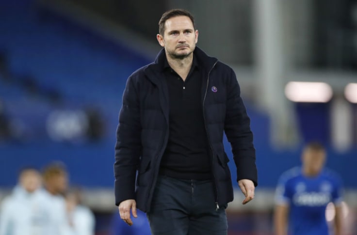 Futball_Select's tweet photo. Frank Lampard is being considered by Everton as they search for their next manager. https://t.co/6oMNdNPQbO