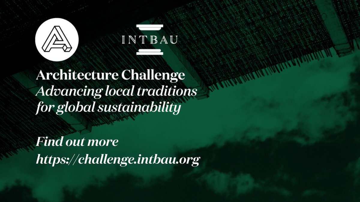 INTBAU's tweet photo. To find out more about the @INTBAU #ArchitectureChallenge for low carbon sustainable housing, join the sixth webinar, ‘Homes, Shelters, Houses, Housing’ on 28 January. Register now at https://t.co/ReHilImh4z #sustainability #lowcarbon #vernacular #climate #materials #context https://t.co/QT15ffGN9t