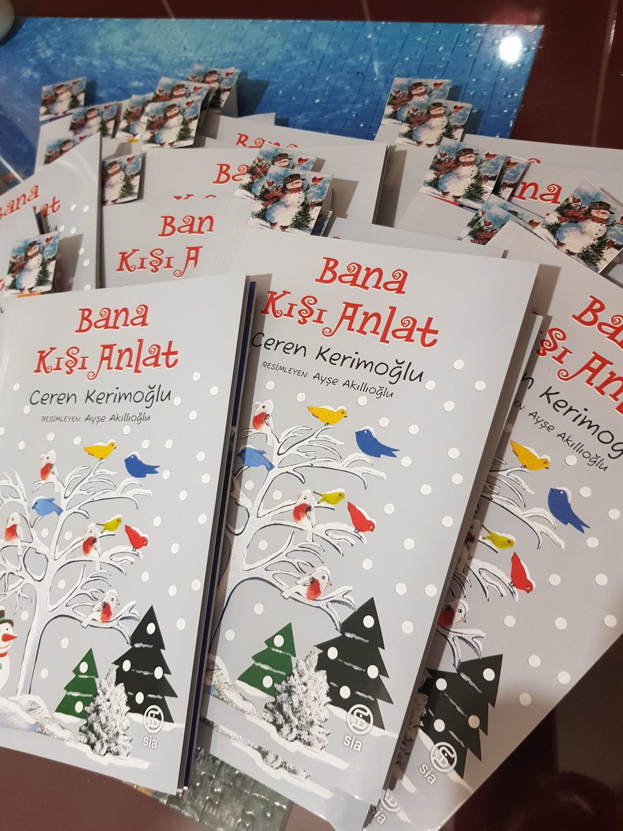 Yarı yıl tatili karne hediyelerimiz hazır. Yüreğinize kaleminize sağlık. Emekleriniz için çok teşekkürler 🥰☃️📚✒ <a href="/jerenimmo/">CEREN 🐕</a> <a href="/siakitap/">SİA Kitap</a>