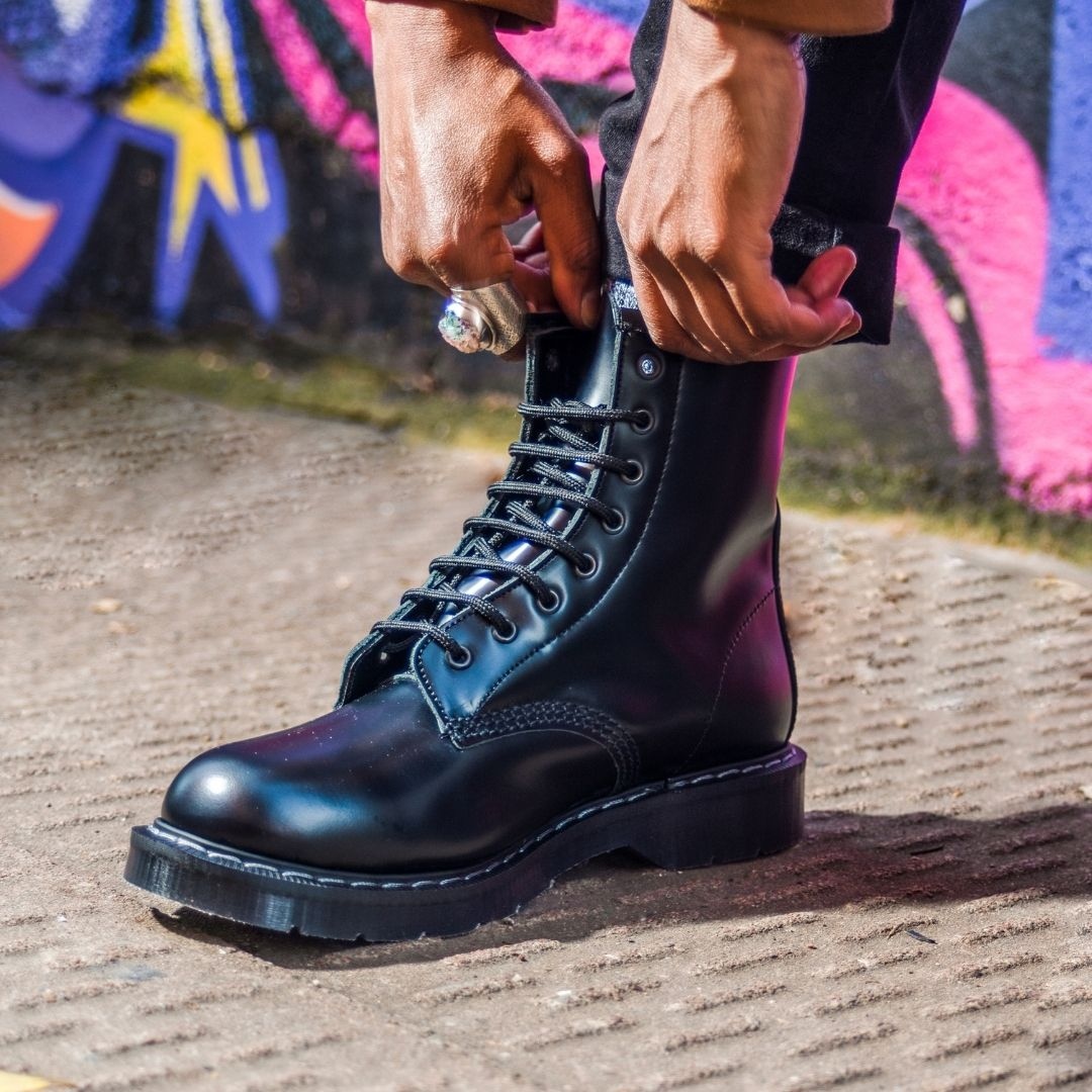 solovair combat boots