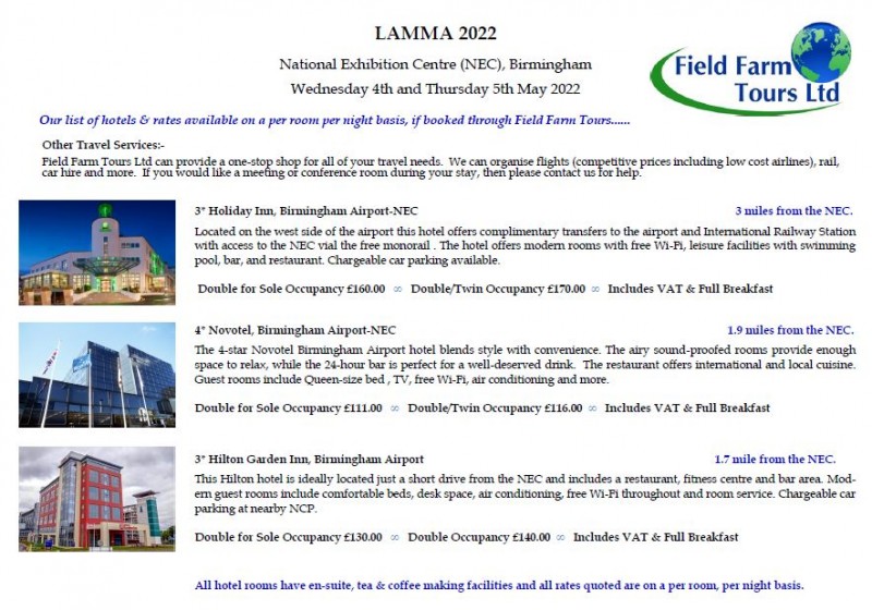 Field Farm Tours Ltd tweet media