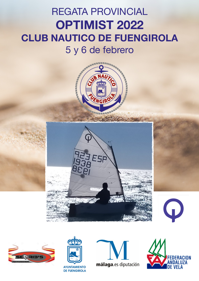 Regata Provincial Óptimist los próximos 5 y 6 de febrero en el Club Náutico Fuengirola #regatas #Óptimist #vela