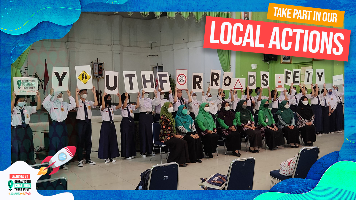 ClaiminOurSpace's tweet image. Have you applied for local actions yet? 🤔 

Get the chance to lead and implement a road safety project in your community! 💪

Go to our website for more details! Head over to bit.ly/localactions 💻

#LocalActions #ClaimingOurSpace 🚦