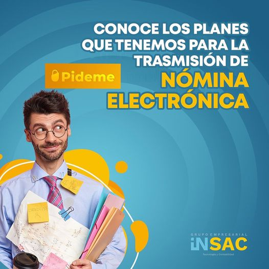 pideme_co's tweet photo. Conoce los planes que tenemos para la trasmisión de Nómina Electrónica.

Míralos y Escríbenos:
👇👇👇
https://t.co/qgsLEv0oY9

#nominaelectronica #nominaelectronicadian #nóminaelectrónica #nominaelectronicacolombia #beneficios2022 #diancolombia #administracioncolombia #18ene https://t.co/2VJHhAetkh